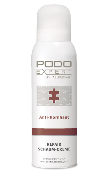 Repair Schaum-Creme - Anti-Hornhaut - Podoexpert by Allpresan (125 ml)